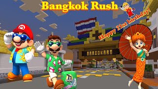 Bangkok Rush Minecraft Mario Kart Tour (21st Birthday Video Special 🥳🎉🎂)