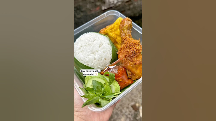 Order fried chicken box rice with lemgkuas #friedchicken #ricebox