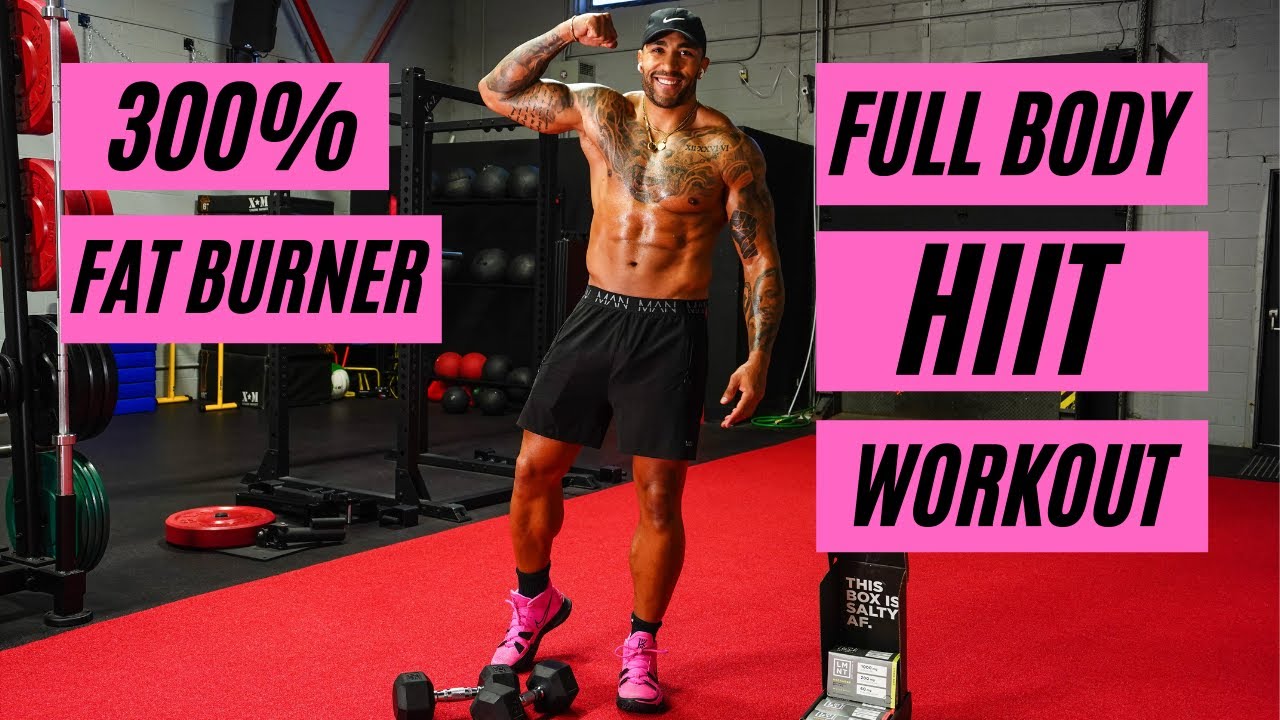 15 min. Full Body HIIT Workout | 300% Fat Burner - YouTube