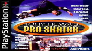 Tony Hawk's Pro Skater 100% - Full Game Walkthrough / Longplay [ALL SKATERS + ALL GAPS] (PS1) HD, 60