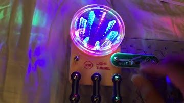 Snap Circuits 3D Illumination Tri Color Light Tunnel Red Green Blue Red and Green and Blue