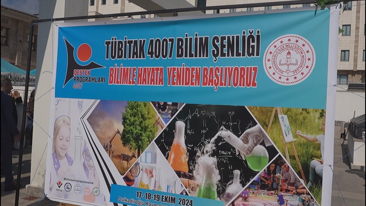 “Bilimle Hayata Yeniden Başlıyoruz”  TÜBİTAK 4007 Bilim Şenlikleri Destekleme Programı