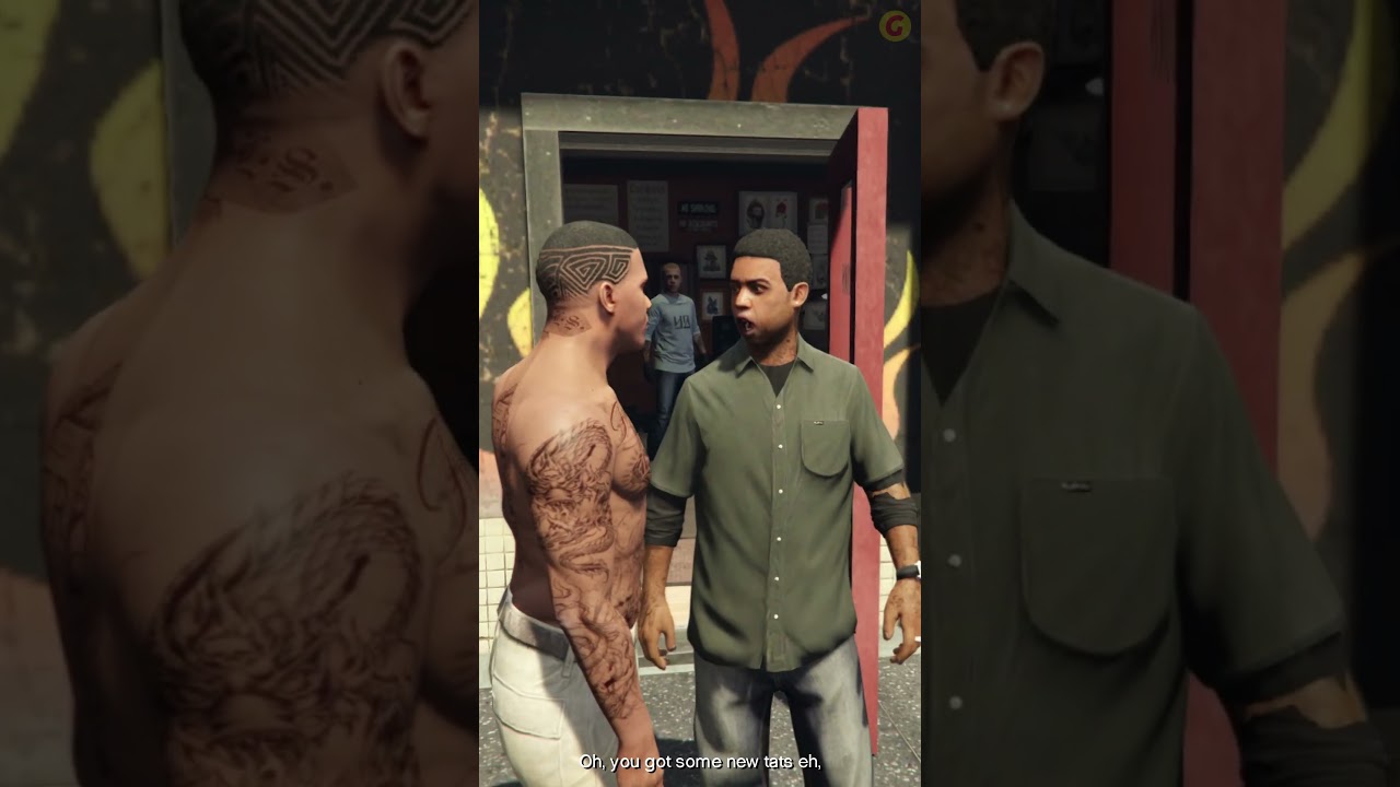 Friends Reaction To Your New Tattoo - GTA 5