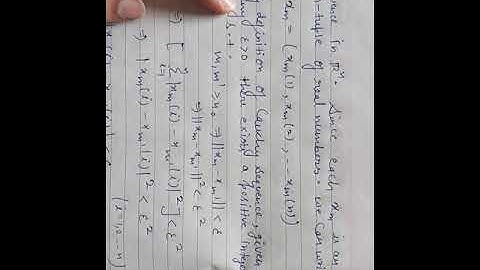 How we prove Euclidean Space R^n and Unitary Space C^n are Banach Space (Lecture-5)