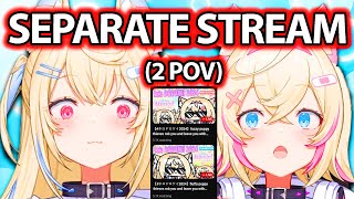 Fuwamoco Tried Separate Stream for the first time and It's Hilarious 【Mococo / Fuwawa / Hololive EN】