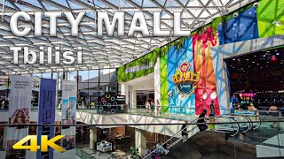 City Mall Tour - Tbilisi's nicest shopping centre【4K - 60fps】🇬🇪