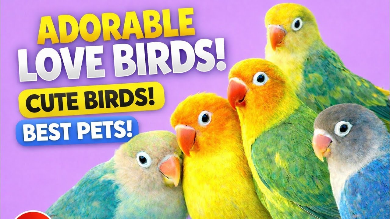 Welcome to our peaceful Love bird and Cockatiel Aviary! Little Things for Joey  #birds