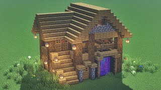 STARTER SURVIVAL HOUSE - Minecraft Tutorial screenshot 5