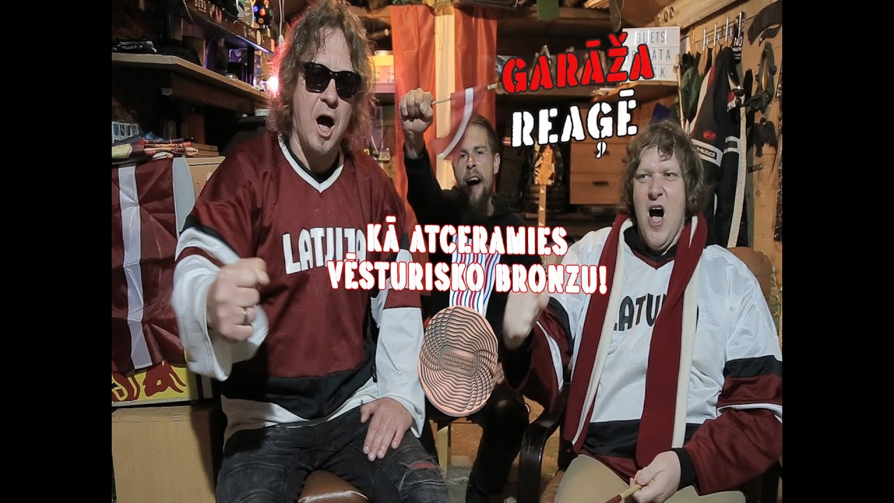Vēsturiskā Latvijas hokeja izlases BRONZA!