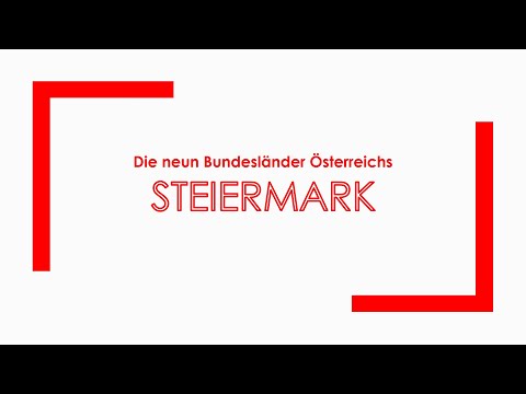 Geographie: Bundesländer Österreichs