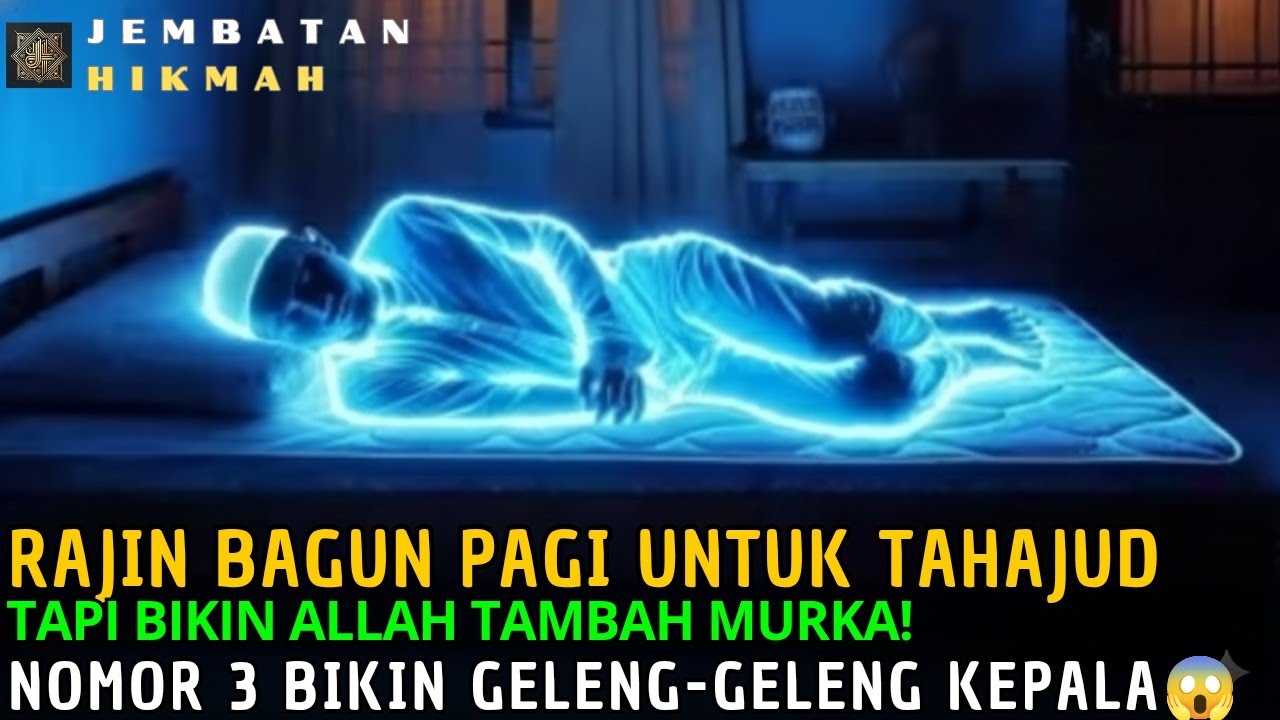WASPADALAH!!! Tahajudmu🌟 Bisa Jadi Murka, No 3 Bikin Semua Orang Mendadak Terkejud!😱💫