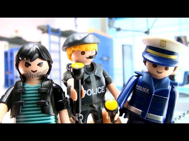 Playmobil City Action 5182 Commissariat de police avec système d
