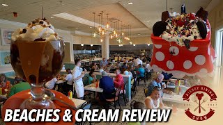 Beaches & Cream Soda Shop Lunch Review at Disney's Beach Club Resort