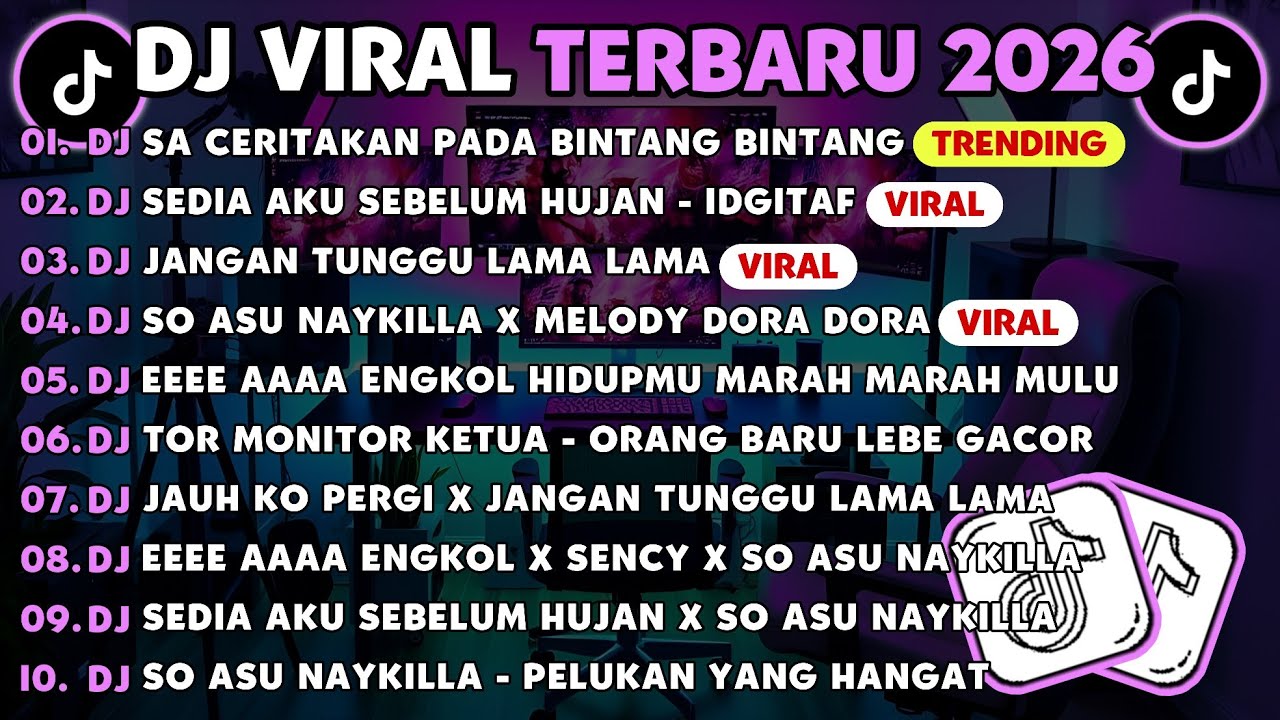 DJ TIKTOK TERBARU 2026🎵DJ SA CERITAKAN PADA BINTANG BINTANG🎵DJ SEDIA AKU SEBELUM HUJAN - IDGITAF