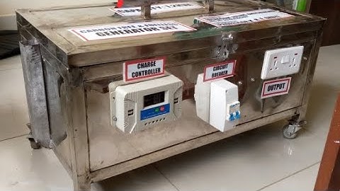 STEP-BY-STEP PROCEDURES ON HOW TO CONSTRUCT A FUELLESS GENERATOR SET