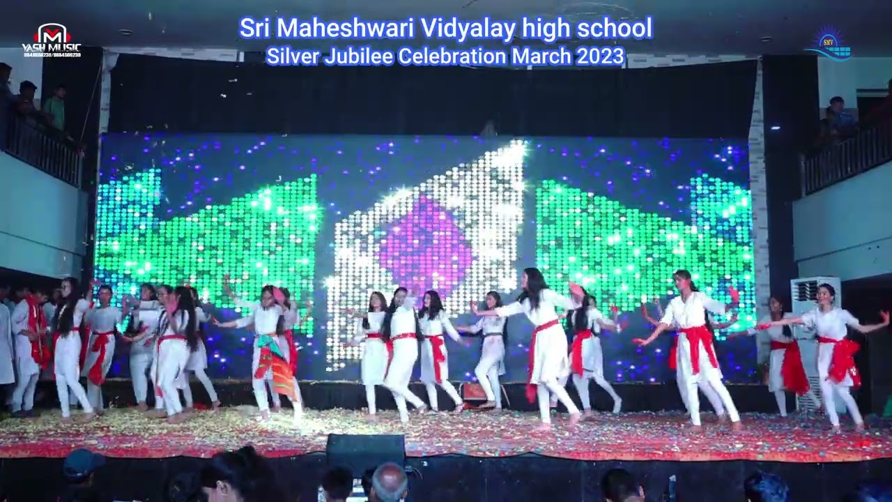 Holi Song | Sri Maheshwari Vidyalay high school Silver Jubilee  Celebration | Hyderabad |