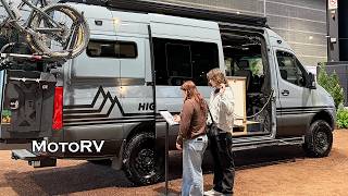 Highland Vans Mercedes Sprinter 4X4 Diesel Motorhome For Four People