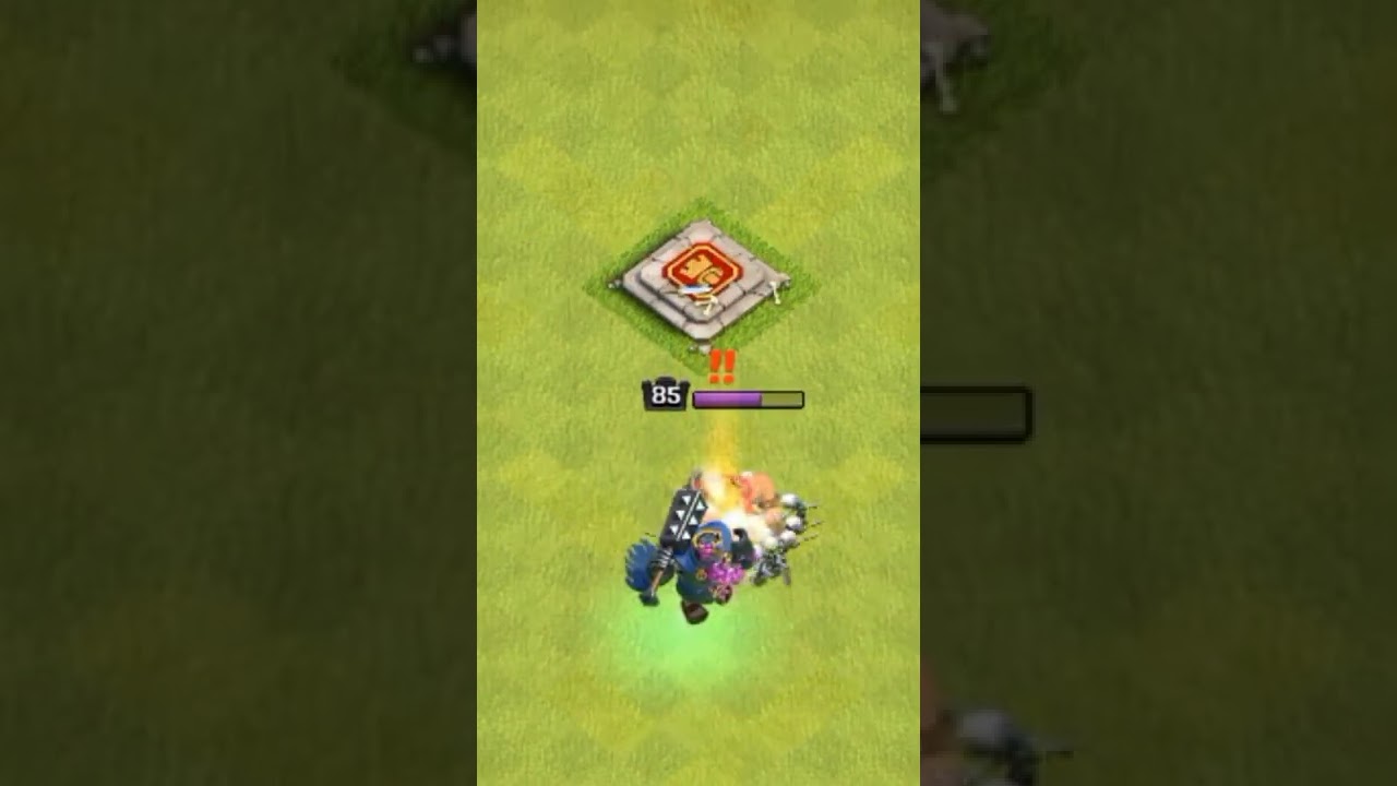 Barbarian King VS Skeleton King | Noob Clasher | 