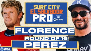 John John Florence vs Bryan Perez | Surf City El Salvador Pro Pres By Corona 2024 - Round Of 16