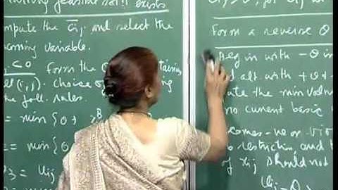 Mod-01 Lec-28 Bounded variable transportation problem, min-cost flow problem.