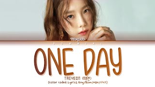 Taeyeon One Day Lyrics (태연 너의 생일 가사) (Color Coded Lyrics)