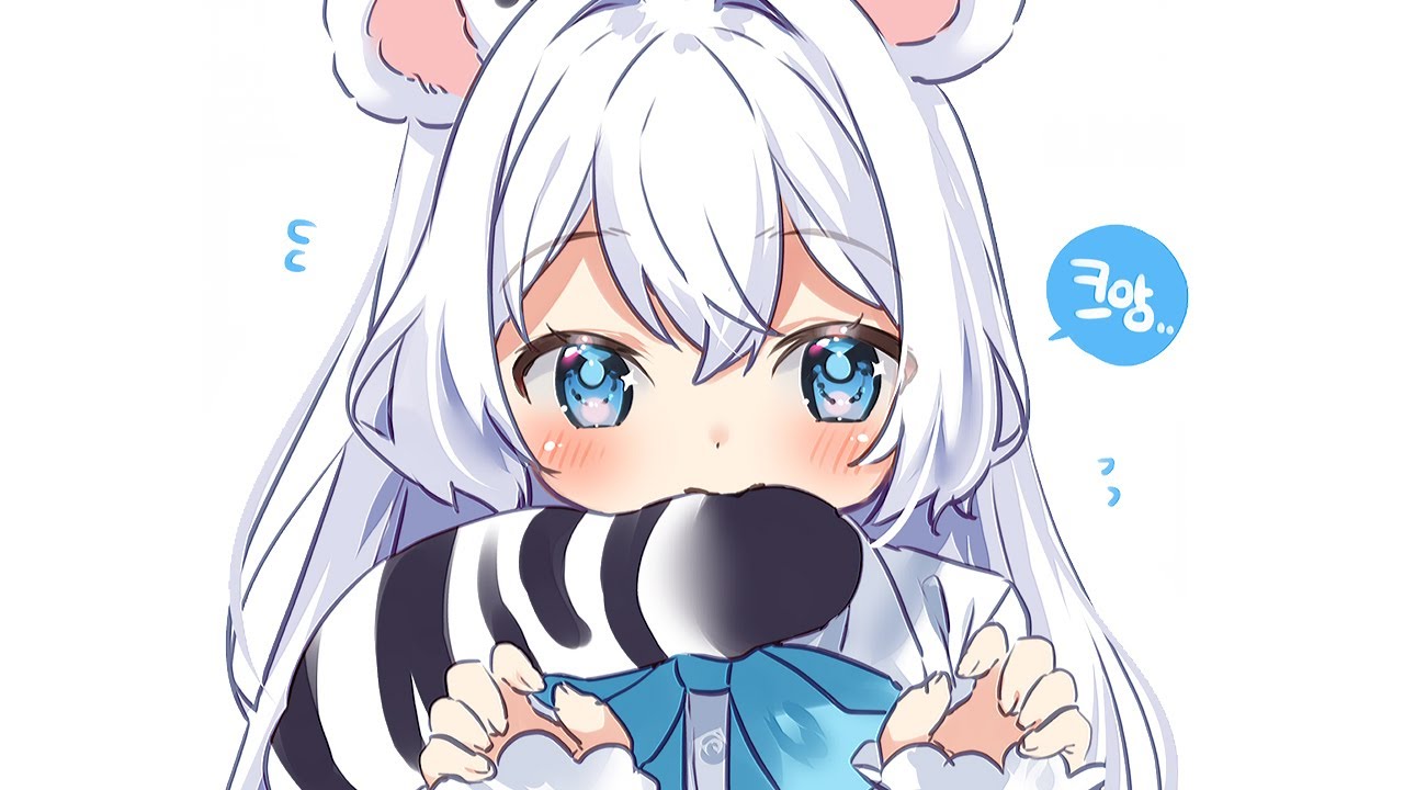 뽀뽀하면 물어버릴꺼야