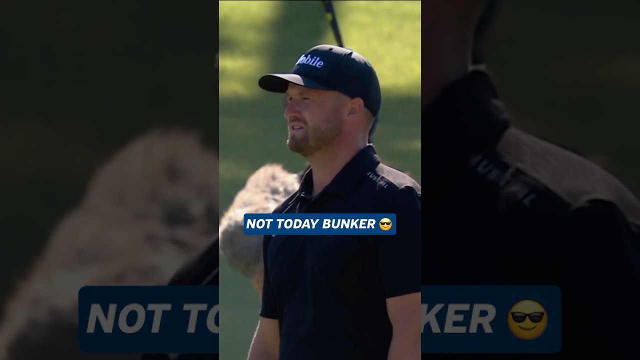 Wyndham Clark Gets TWO Lucky Bounces 🤯⛳️