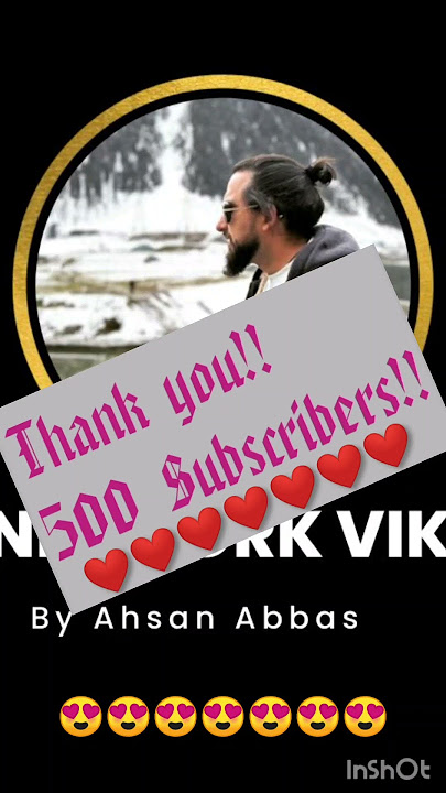 Thank you for 500 Subscribers ❤️❤️❤️❤️❤️