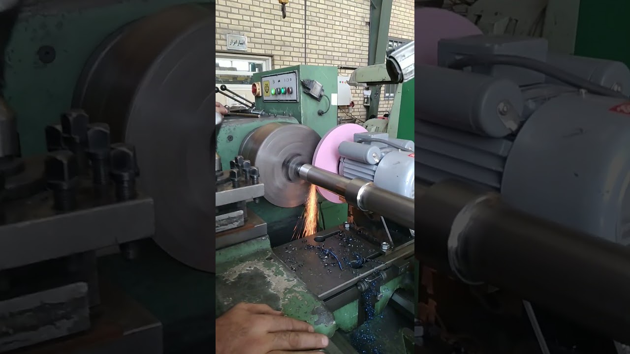 Fusion of Lathe and Polishing Machine | Industrial Machining Innovation