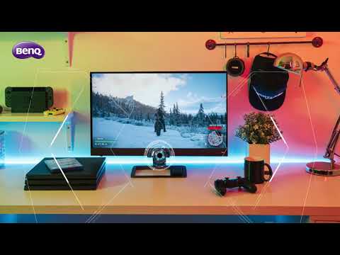 BenQ Gaming and Entertainment Monitor with HDRi Tech and treVolo Speakers