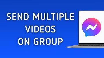 How To Send Multiple Videos On Messenger Group On PC (New Update)