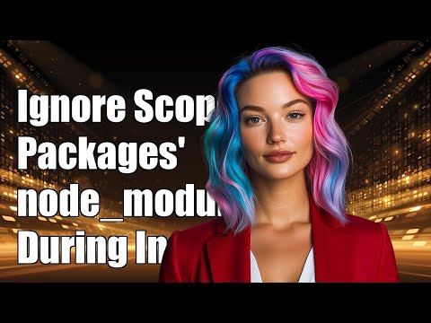 How to Ignore Scoped Packages' node_modules During npm Install: A Guide