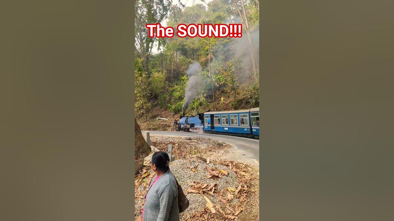 Darjeeling Himalayan rail, steam locomotive. Sound or Music. #toytrain #trainlovers #railfan #travel