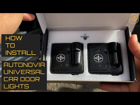 Universal Car Door Lights Installation by AutoNovia