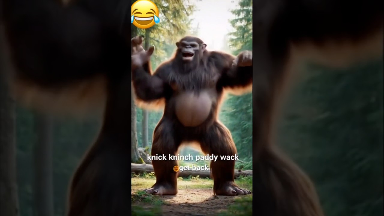 Funniest Dancing Bigfoot Ever! 😂🦍 | You Won’t Believe His Moves!