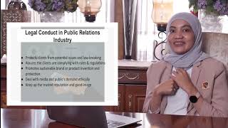 Session 6 Role of PR & Ethics - Statutory Law & Code of Conduct