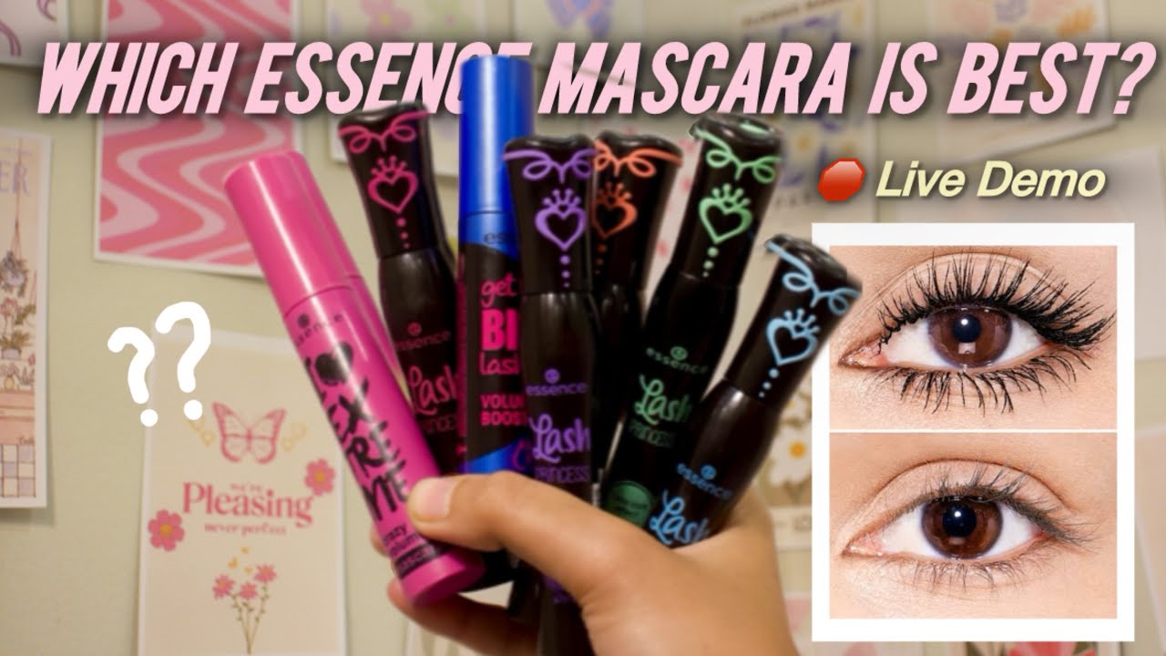 Trying every ESSENCE MASCARA to find which one is the BEST?