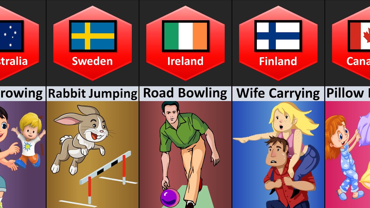 Weird Sports From Different Countries