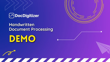 Process Handwritten Documents with DocDigitizer