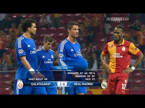 drogba will never forget Cristiano Ronaldo performance in this match.