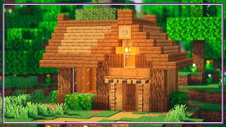 Casa Simples E Facil Medieval - Minecraft Tutorial