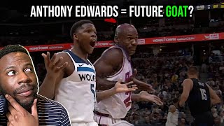 Reacting to Is Anthony Edwards the Next Michael Jordan (JxmyHighroller)