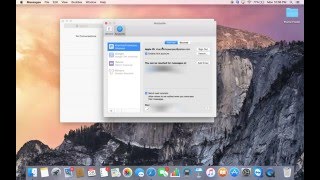 How to sign off imessage on mac