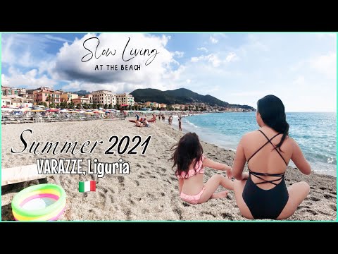 EP 9: THE BEACH | A much needed summer vacation in Varazze, Italy | Slow Living at the beach