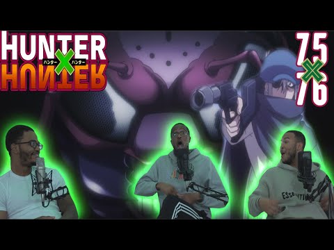 HUNTER X HUNTER EPISODE 75 & 76 REACTION | CHIMERA ANT ARC BEGINS