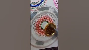 #short #arttherapy #satisfying #relaxing #spiroart #asmr #asmrart #spirograph #spirography #spiro