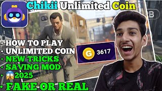 Chikki Unlimited Coins Trick Working || How to Play Games In Chikki App Unlimited Time