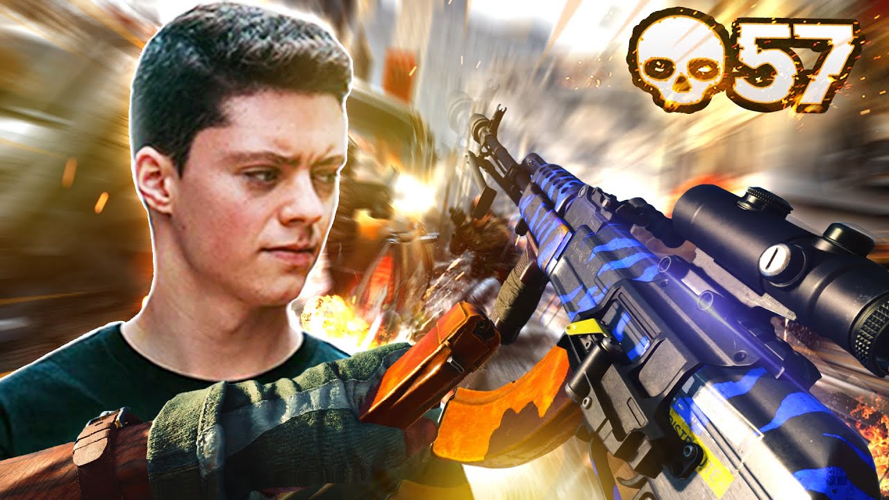 57 KILL IRON TRIALS GAME W/ ATTACH!!! (36 KILLS SOLO🔥) Call of Duty