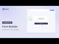 Create your Clerk Chat Widget with the Form Builder
