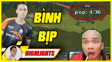 DÃ TÂM ĐÁNH FEAT CSDN - BIBI & XM tự biến mình thành CHÚ LỪA | AoE Highlights